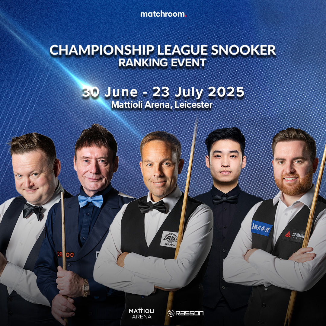 CHAMPIONSHIP LEAGUE SNOOKER RANKING EVENT 2025 RETURNS THIS SUMMER